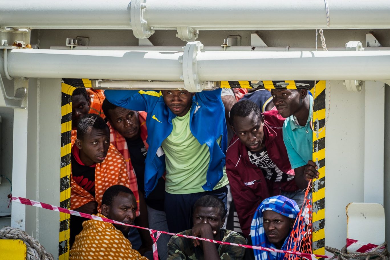 Sicilia. Sbarco migranti