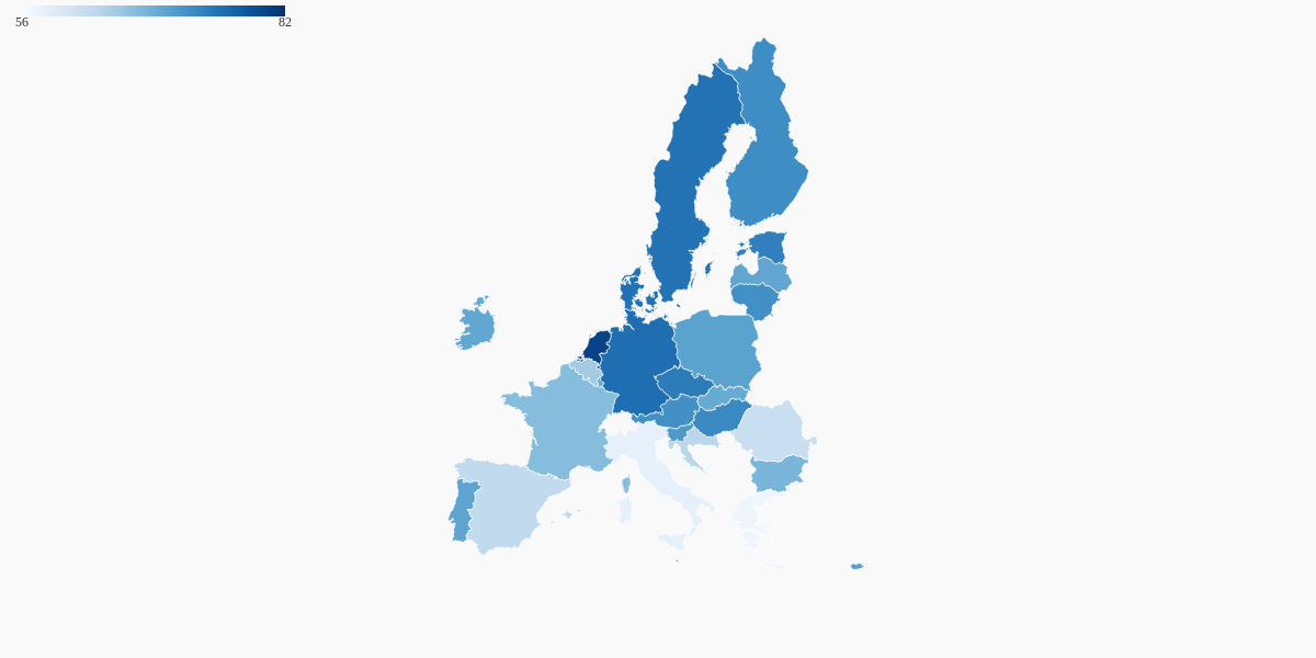 La mappa europea del lavoro